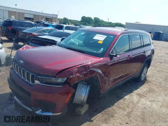 ✅ 2023 Jeep Grand Cherokee Altitude • VIN: 1C4RJKAG2P8861266 • Lot: 42365068. Listed on IAAI with 16,738 mi. Free auction sales archive from the USA and detailed vehicle history report at DreamBid. Image 2.
