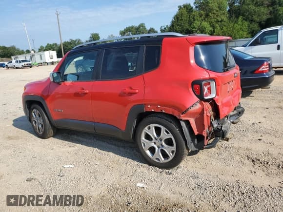 ✅ 2016 Jeep Renegade Limited • VIN: ZACCJADT3GPE30162 • Lot: 70544435. Listed on Copart with 159,022 mi. Free auction sales archive from the USA and detailed vehicle history report at DreamBid. Image 2.