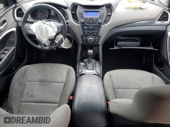 2015 Hyundai Santa Fe with VIN 5XYZT3LB5FG237387, listed as a Copart auction lot 58732485 with 151,641 mi miles and Salvage title. Bid and sale history available at DreamBid. Image 8.