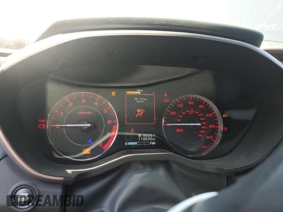 ✅ 2022 Subaru Impreza Special Sports • VIN: 4S3GTAJ6XN1726092 • Lot: 60402465. Listed on Copart with 119,535 mi. Free auction sales archive from the USA and detailed vehicle history report at DreamBid. Image 9.