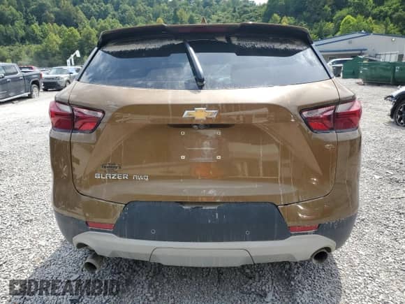 2019 Chevrolet Blazer with VIN 3GNKBHRSXKS699789, listed as a Copart auction lot 64011754 with 56,669 mi miles and Salvage title. Bid and sale history available at DreamBid. Image 6.