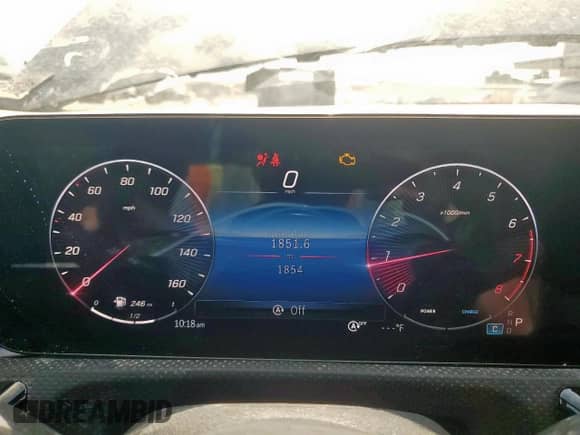 2025 Mercedes-Benz CLA 250 с VIN W1K5J4GB5SN504363, выставлен на аукционе Copart как лот 67101175 с пробегом 1 854 миль миль и Списание • Salvage title. История ставок и продаж доступна на DreamBid. Изображение 9.