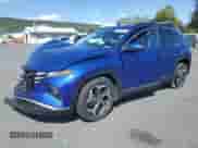 2023 Hyundai Tucson SEL with VIN 5NMJFCAE5PH166331, listed as a Copart auction lot 84397595 with 29,577 mi miles and Salvage title. Bid and sale history available at DreamBid. Image 1.