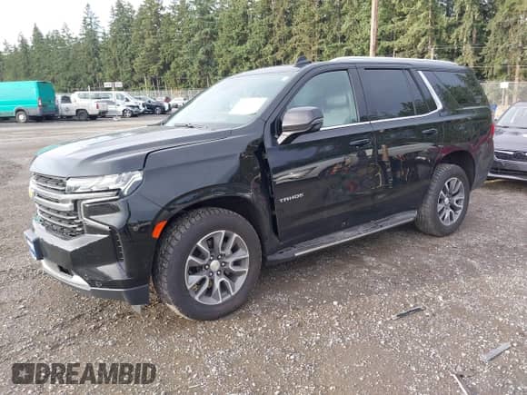 2023 Chevrolet Tahoe LT with VIN 1GNSKNKD5PR365657, listed as a IAAI auction lot 43315920 with 59,155 mi miles and . Bid and sale history available at DreamBid. Image 18.