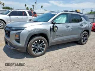 2025 Chevrolet Equinox FWD RS с VIN 3GNAXLEG7SL124514, выставлен на аукционе Copart как лот 56640085 с пробегом 11 808 миль миль и Списание • Salvage title. История ставок и продаж доступна на DreamBid. Изображение 1.