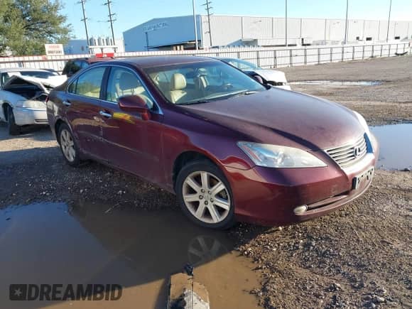 2007 Lexus ES 330 with VIN JTHBJ46G072106172, listed as a IAAI auction lot 43588621 with 196,395 mi miles and . Bid and sale history available at DreamBid. Image 1.
