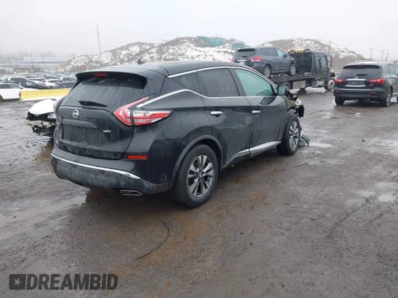 2016 Nissan Murano SV with VIN 5N1AZ2MH4GN140891, listed as a IAAI auction lot 41565721 with 107,307 mi miles and . Bid and sale history available at DreamBid. Image 4.
