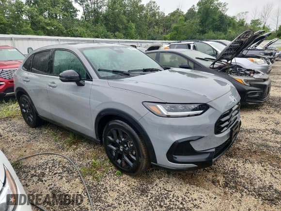 ✅ 2024 Honda HR-V Sport • VIN: 3CZRZ2H53RM778158 • Lot: 68753015. Listed on Copart with Not provided. Free auction sales archive from the USA and detailed vehicle history report at DreamBid. Image 4.