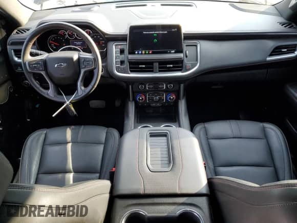 2021 Chevrolet Tahoe RST with VIN 1GNSKRKT3MR463029, listed as a Copart auction lot 73021574 with 35,032 mi miles and Salvage title. Bid and sale history available at DreamBid. Image 8.