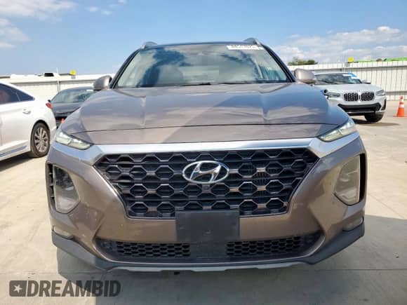 2019 Hyundai Santa Fe Limited z VIN 5NMS5CAA2KH070444, wystawiony jako Copart lot #84543025 z przebiegiem 147 547 mil mil oraz Czysty tytuł • Clean title. Historia ofert i sprzedaży dostępna na DreamBid. Obrazek 5.