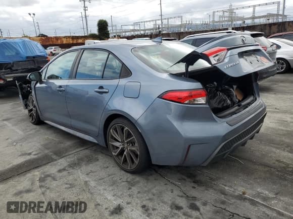 ✅ 2022 Toyota Corolla SE Nightshade • VIN: 5YFS4MCE0NP101760 • Lot: 82403165. Wystawiony na Copart z przebiegiem 58 023 mil. Bezpłatny archiwum sprzedaży aukcyjnych z USA i szczegółowy raport historii pojazdu na DreamBid. Zdjęcie 2.