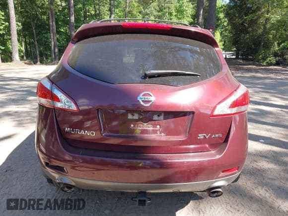 ✅ 2012 Nissan Murano SL • VIN: JN8AZ1MW5CW211442 • Lot: 42304088. Listed on IAAI with 195,937 mi. Free auction sales archive from the USA and detailed vehicle history report at DreamBid. Image 16.