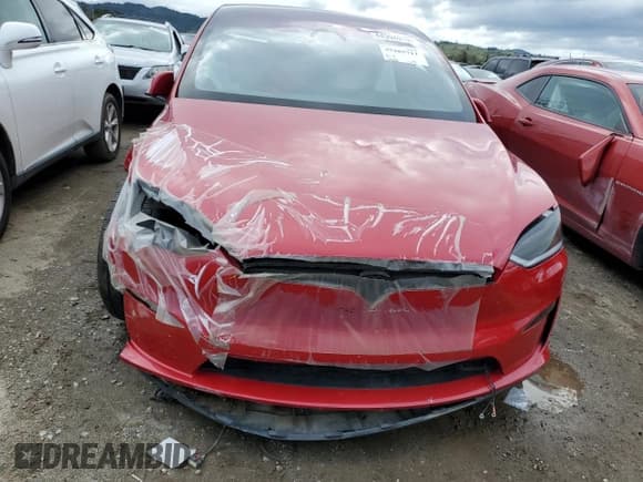 ✅ 2022 Tesla Model X Plaid • VIN: 7SAXCBE61NF338310 • Lot: 44394913. Listed on Copart with Not provided. Free auction sales archive from the USA and detailed vehicle history report at DreamBid. Image 5.