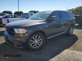 ✅ 2017 Dodge Durango SXT • VIN: 1C4RDJAG5HC926076 • Lot: 83749795. Listed on Copart with 204,922 mi. Free auction sales archive from the USA and detailed vehicle history report at DreamBid. Image 1.