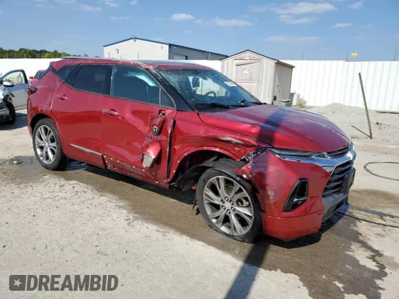 2019 Chevrolet Blazer Premier z VIN 3GNKBFRS4KS697668, wystawiony jako Copart lot #81245945 z przebiegiem 158 259 mil mil oraz Szkoda całkowita • Salvage title. Historia ofert i sprzedaży dostępna na DreamBid. Obrazek 4.