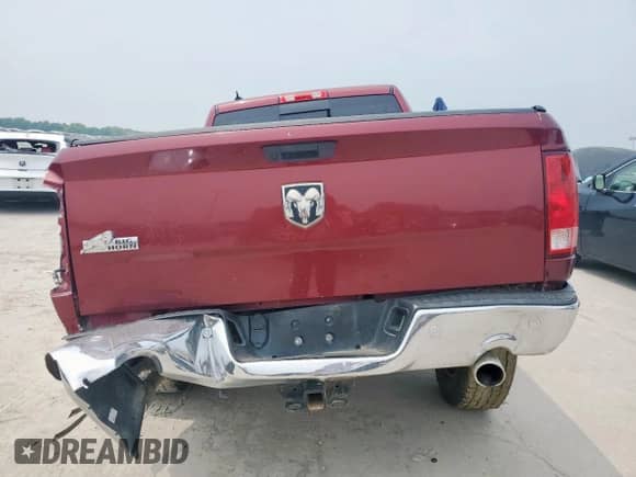 2019 Ram 1500 Big Horn with VIN 1C6RR6TT0KS661287, listed as a Copart auction lot 56897535 with Not provided miles and Salvage title. Bid and sale history available at DreamBid. Image 6.