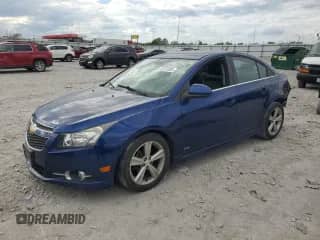 2012 Chevrolet Cruze 2LT z VIN 1G1PG5SCXC7349153, wystawiony jako Copart lot #82257385 z przebiegiem 165 828 mil mil oraz Szkoda całkowita • Salvage title. Historia ofert i sprzedaży dostępna na DreamBid. Obrazek 1.