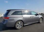 ✅ 2015 Honda Odyssey Touring Elite • VIN: 5FNRL5H98FB072802 • Lot: 87123835. Listed on Copart with 141,324 mi. Free auction sales archive from the USA and detailed vehicle history report at DreamBid. Image 3.