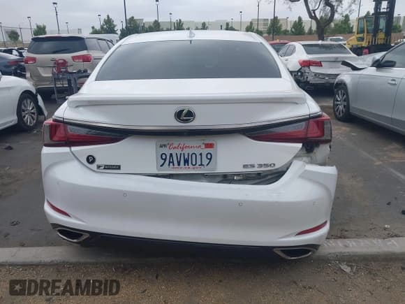 ✅ 2019 Lexus ES 350 Luxury • VIN: 58ABZ1B11KU044017 • Lot: 43193406. Listed on IAAI with 100,539 mi. Free auction sales archive from the USA and detailed vehicle history report at DreamBid. Image 17.