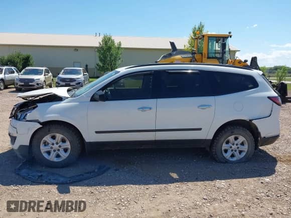 2017 Chevrolet Traverse LS with VIN 1GNKVFED4HJ218836, listed as a IAAI auction lot 42938317 with 200,062 mi miles and . Bid and sale history available at DreamBid. Image 14.