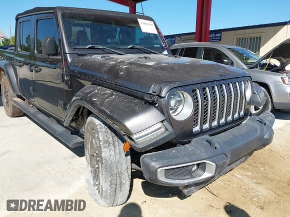 ✅ 2020 Jeep Gladiator Overland • VIN: 1C6HJTFG2LL184888 • Lot: 43601369. Wystawiony na IAAI z przebiegiem 74 424 mil. Bezpłatny archiwum sprzedaży aukcyjnych z USA i szczegółowy raport historii pojazdu na DreamBid. Zdjęcie 6.