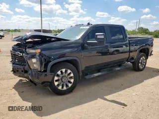 ✅ 2024 Chevrolet Silverado 2500HD Custom • VIN: 2GC4YME70R1267163 • Lot: 66001665. Wystawiony na Copart z przebiegiem 7 209 mil. Bezpłatny archiwum sprzedaży aukcyjnych z USA i szczegółowy raport historii pojazdu na DreamBid. Zdjęcie 1.