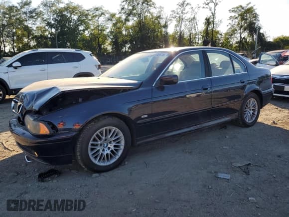 ✅ 2003 BMW 5 Series 530i • VIN: WBADT63453CK45788 • Lot: 84585675. Listed on Copart with 101,455 mi. Free auction sales archive from the USA and detailed vehicle history report at DreamBid. Image 1.