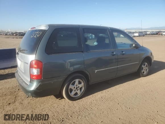✅ 2001 Mazda MPV DX • VIN: JM3LW28Y210192337 • Lot: 52919615. Wystawiony na Copart z przebiegiem 134 802 mil. Bezpłatny archiwum sprzedaży aukcyjnych z USA i szczegółowy raport historii pojazdu na DreamBid. Zdjęcie 3.