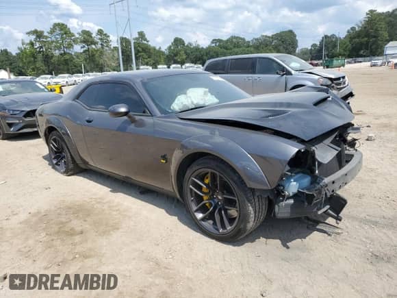 ✅ 2021 Dodge Challenger R/T Scat Pack Widebody • VIN: 2C3CDZFJXMH664561 • Lot: 71657455. Listed on Copart with 44,934 mi. Free auction sales archive from the USA and detailed vehicle history report at DreamBid. Image 4.