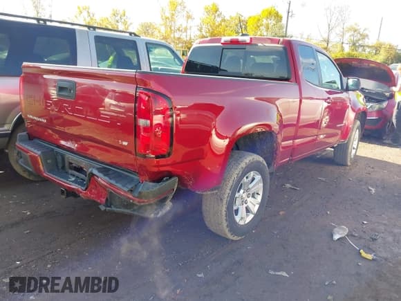 ✅ 2022 Chevrolet Colorado 2WD LT • VIN: 1GCHSCEN9N1102269 • Лот: 43562559. Опубликован ранее на IAAI с пробегом 42 885 миль. Бесплатный доступ к архиву аукционных продаж из США и подробный отчёт об истории автомобиля на DreamBid. Изображение 4.
