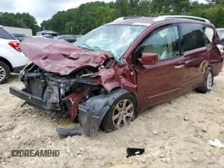 ✅ 2009 Nissan Quest • VIN: 5N1BV28U19N100908 • Lot: 67678474. Listed on Copart with Not provided. Free auction sales archive from the USA and detailed vehicle history report at DreamBid. Image 1.