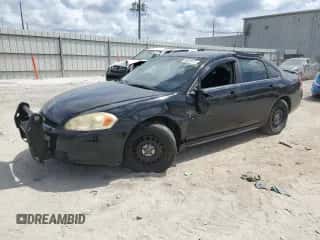2013 Chevrolet Impala Police with VIN 2G1WD5E35D1265238, listed as a Copart auction lot 80628475 with 77,858 mi miles and Salvage title. Bid and sale history available at DreamBid. Image 1.