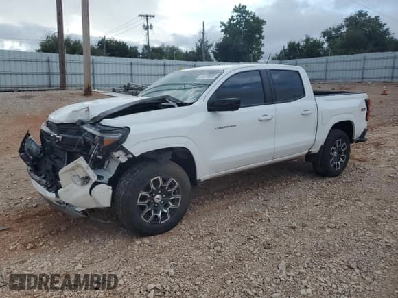 ✅ 2023 Chevrolet Colorado 4WD Z71 • VIN: 1GCPTDEK5P1247011 • Lot: 81479585. Listed on Copart with 36,829 mi. Free auction sales archive from the USA and detailed vehicle history report at DreamBid. Image 1.