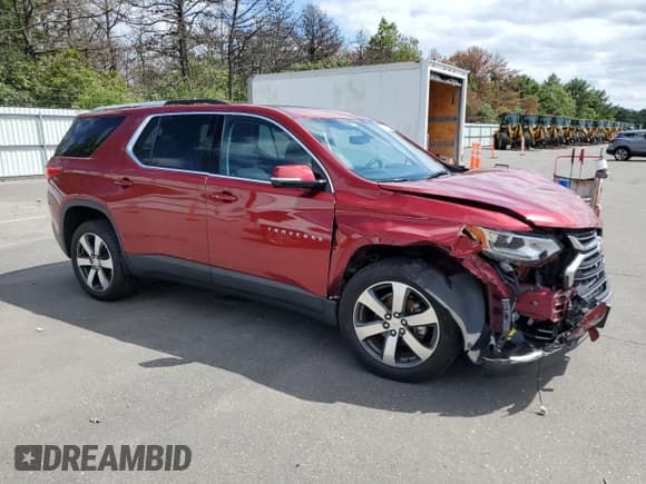 ✅ 2018 Chevrolet Traverse LT • VIN: 1GNEVHKW6JJ106706 • Lot: 68302204. Wystawiony na Copart z przebiegiem 60 121 mil. Bezpłatny archiwum sprzedaży aukcyjnych z USA i szczegółowy raport historii pojazdu na DreamBid. Zdjęcie 4.