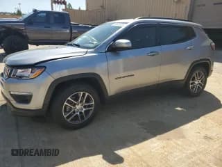 ✅ 2020 Jeep Compass Latitude • VIN: 3C4NJCBBXLT205996 • Lot: 50507825. Listed on Copart with Not provided. Free auction sales archive from the USA and detailed vehicle history report at DreamBid. Image 1.