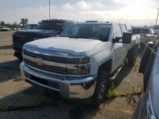 2017 Chevrolet Silverado 2500HD Work Truck with VIN 1GC2KUEG1HZ256610, listed as a Copart auction lot 68281565 with 122,013 mi miles and Salvage title. Bid and sale history available at DreamBid. Image 1.