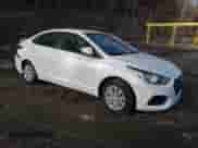 2018 Hyundai Accent SEL with VIN 3KPC24A30JE033693, listed as a Copart auction lot 39515263 with Not provided miles and . Bid and sale history available at DreamBid. Image 4.