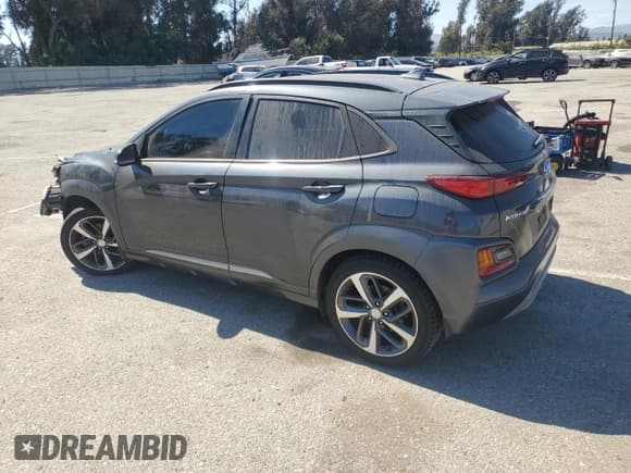 ✅ 2019 Hyundai Kona Ultimate • VIN: KM8K53A5XKU378758 • Лот: 68904724. Опубликован ранее на Copart с пробегом 99 999 миль. Бесплатный доступ к архиву аукционных продаж из США и подробный отчёт об истории автомобиля на DreamBid. Изображение 2.