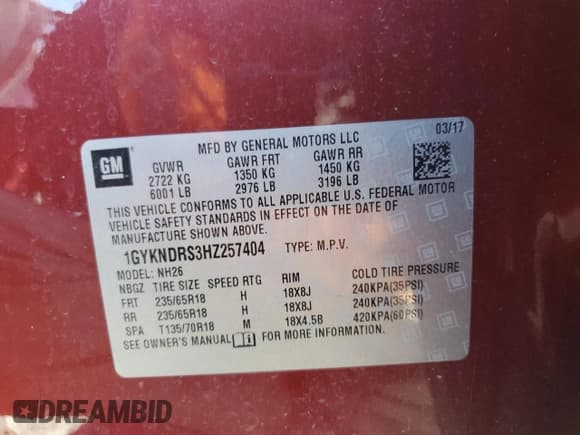 ✅ 2017 Cadillac XT5 Luxury AWD • VIN: 1GYKNDRS3HZ257404 • Lot: 87043955. Wystawiony na Copart z przebiegiem 43 527 mil. Bezpłatny archiwum sprzedaży aukcyjnych z USA i szczegółowy raport historii pojazdu na DreamBid. Zdjęcie 13.