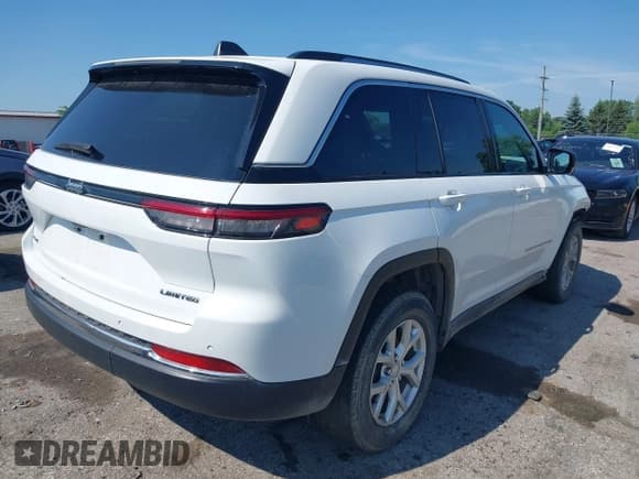 ✅ 2023 Jeep Grand Cherokee Limited • VIN: 1C4RJHBG3PC528024 • Lot: 42647083. Wystawiony na IAAI z przebiegiem 56 327 mil. Bezpłatny archiwum sprzedaży aukcyjnych z USA i szczegółowy raport historii pojazdu na DreamBid. Zdjęcie 4.