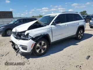 2022 Jeep Grand Cherokee with VIN 1C4RJYB63N8721507, listed as a Copart auction lot 63697675 with Not provided miles and Salvage title. Bid and sale history available at DreamBid. Image 1.
