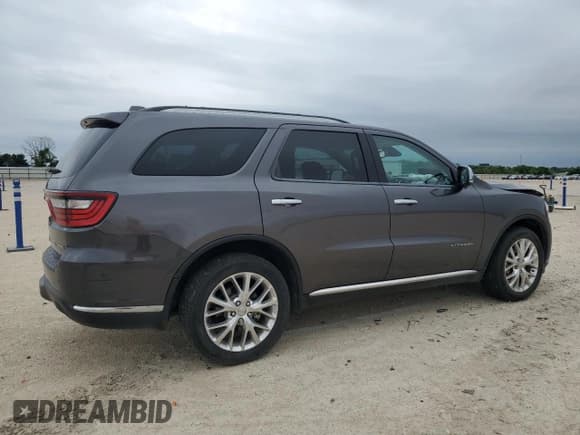 ✅ 2014 Dodge Durango Citadel • VIN: 1C4SDJET1EC481792 • Lot: 55798855. Listed on Copart with 99,228 mi. Free auction sales archive from the USA and detailed vehicle history report at DreamBid. Image 3.