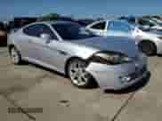 2008 Hyundai Tiburon GT z VIN KMHHN66F98U267849, wystawiony jako Copart lot #88506815 z przebiegiem 92 820 mil mil oraz Szkoda całkowita • Salvage title. Historia ofert i sprzedaży dostępna na DreamBid. Obrazek 4.