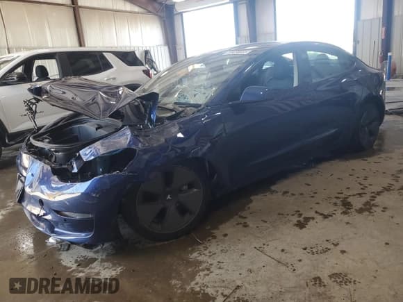 ✅ 2021 Tesla Model 3 Long Range • VIN: 5YJ3E1EB7MF978923 • Lot: 69285195. Listed on Copart with Not provided. Free auction sales archive from the USA and detailed vehicle history report at DreamBid. Image 1.