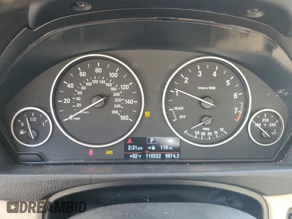 ✅ 2015 BMW 3 Series 320i • VIN: WBA3B1C5XFK136022 • Lot: 86779965. Wystawiony na Copart z przebiegiem 110 522 mil. Bezpłatny archiwum sprzedaży aukcyjnych z USA i szczegółowy raport historii pojazdu na DreamBid. Zdjęcie 9.