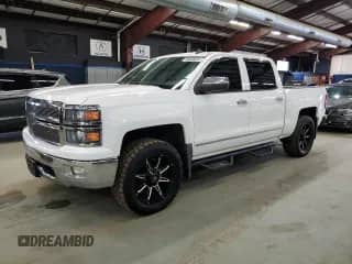 2014 Chevrolet Silverado 1500 LTZ with VIN 3GCUKSECXEG156107, listed as a Copart auction lot 90856655 with 165,670 mi miles and Clean title. Bid and sale history available at DreamBid. Image 1.