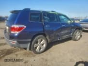 ✅ 2013 Toyota Highlander Limited • VIN: 5TDDK3EH4DS206131 • Lot: 94138015. Listed on Copart with 124,357 mi. Free auction sales archive from the USA and detailed vehicle history report at DreamBid. Image 3.