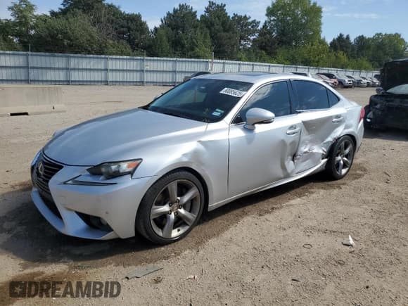 ✅ 2014 Lexus IS 350 • VIN: JTHBE1D29E5004648 • Lot: 80085625. Listed on Copart with 147,674 mi. Free auction sales archive from the USA and detailed vehicle history report at DreamBid. Image 1.