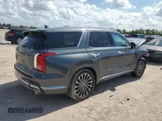 2023 Hyundai Palisade Calligraphy с VIN KM8R74GE2PU561178, выставлен на аукционе Copart как лот 64023184 с пробегом 29 313 миль миль и Списание • Salvage title. История ставок и продаж доступна на DreamBid. Изображение 3.