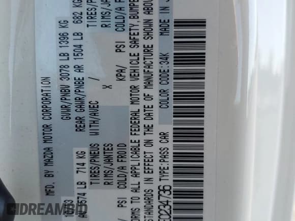 ✅ 2014 Mazda MX-5 Miata Grand Touring • VIN: JM1NC2NF4E0234736 • Лот: 62944724. Опубликован ранее на Copart с пробегом 48 428 миль. Бесплатный доступ к архиву аукционных продаж из США и подробный отчёт об истории автомобиля на DreamBid. Изображение 12.